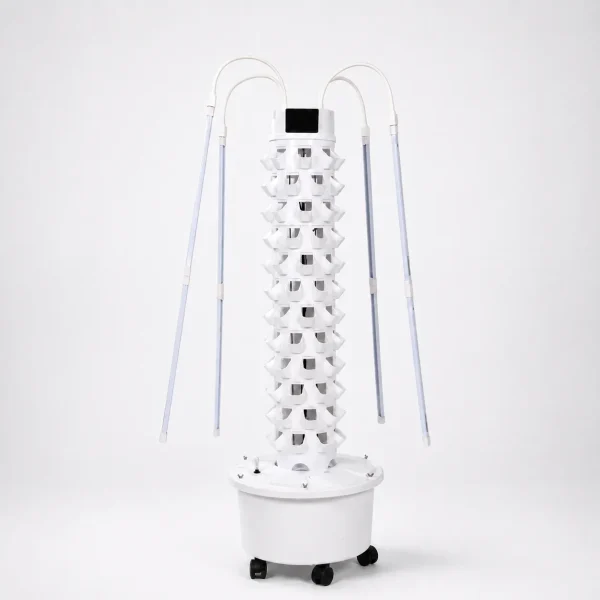 Ovelium 96-Plant Hydroponic Tower with Smart Touchscreen Ovelium 96-Plant Hydroponic Tower